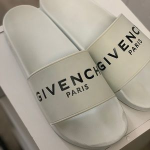 Givenchy slides, white